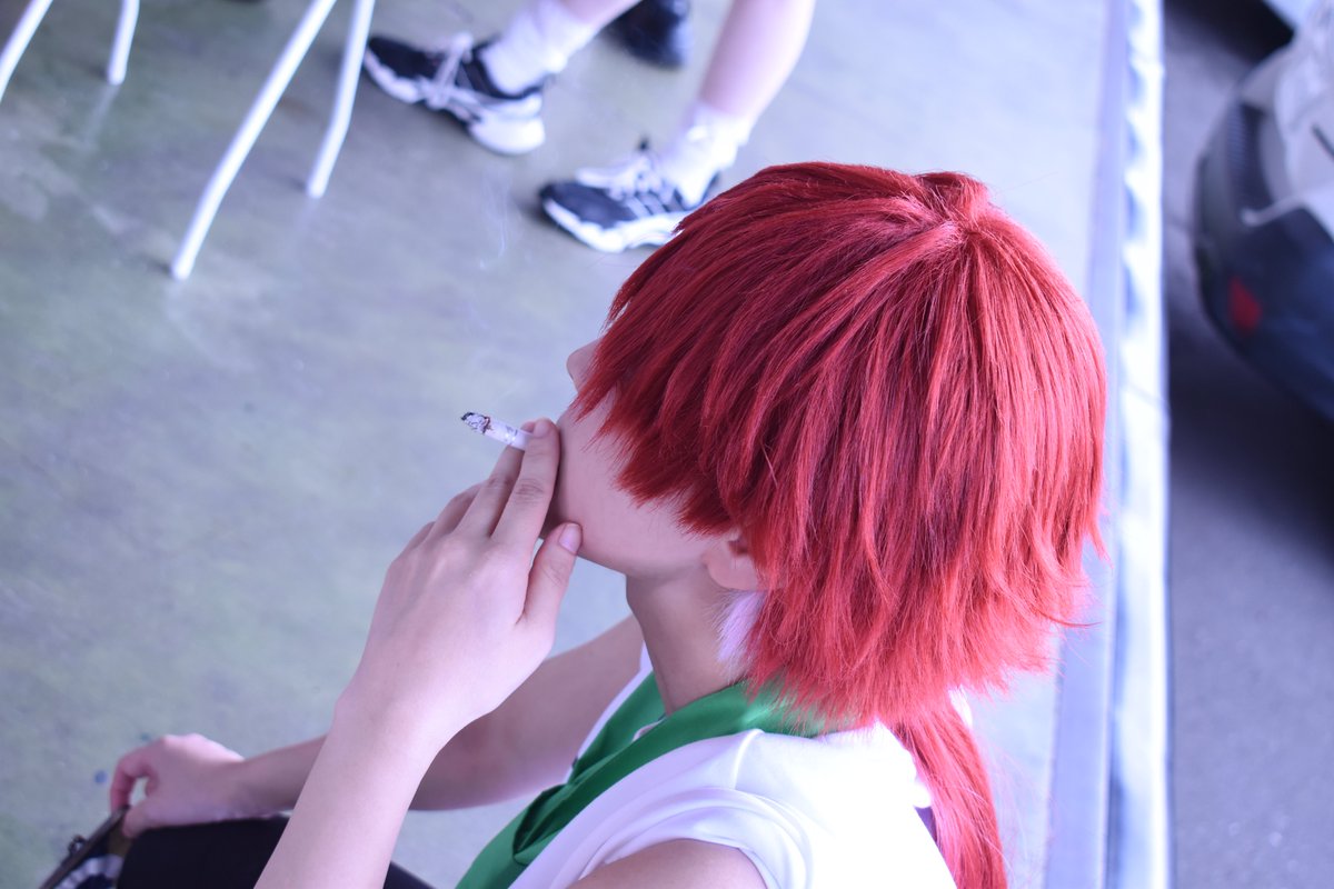 skmt_s_93's tweet photo. ガチのヤニカス🗝 💸激写されてました笑
photo:瀬埀さん
#sala_photo 
#秋のにじ運動会0927 https://t.co/ooqHDpCuxR