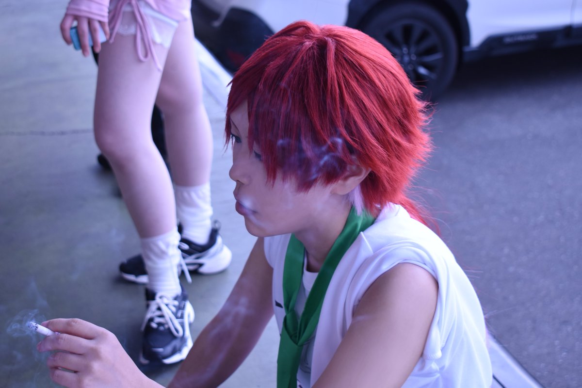 skmt_s_93's tweet photo. ガチのヤニカス🗝 💸激写されてました笑
photo:瀬埀さん
#sala_photo 
#秋のにじ運動会0927 https://t.co/ooqHDpCuxR