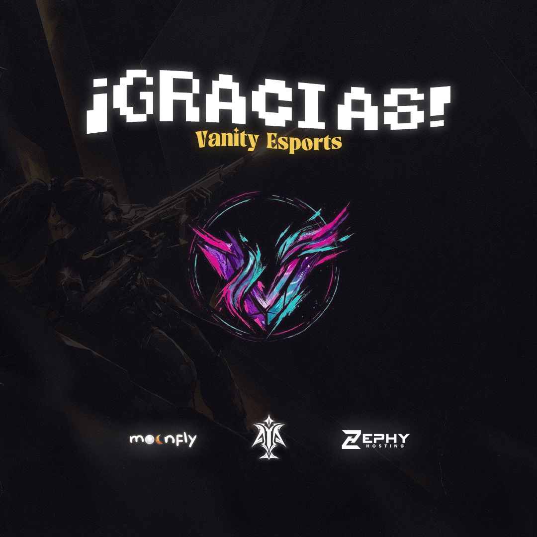 moonfly_es's tweet photo. Vanity Esports cierra su paso por la #AllInSeries. 🖤

Gracias por competir con nosotros y por aportar, desde su inscripción, al propósito benéfico detrás de esta edición. 🫶

GGs, Vanity. 🤝 https://t.co/R3dQ2HahWu