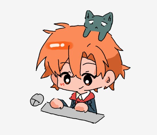 youriii_77's tweet photo. 画了……！萌萌的🕳️💡打字桌宠
图片可自取↓
https://t.co/nMEZfM6Uqc https://t.co/ZoZ2pljEST