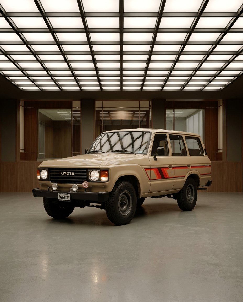 Toyota_Esp's tweet photo. 1980. Land Cruiser FJ60. La leyenda se elevó. Con la serie 60 llegaron el aire acondicionado, la dirección asistida y los asientos separados, y el todoterreno de medio mundo empezó a llevar a la familia 👇 #ToyotaHeritage https://t.co/isIXE7cqW6