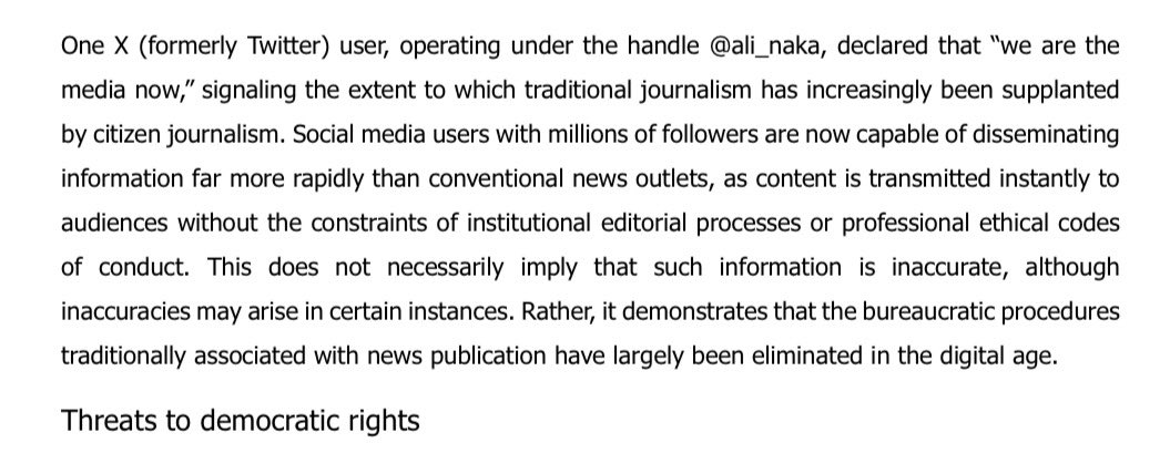 freddyMM93's tweet photo. Dear @ali_naka , i must confess i am huge fan of your “We are the Media” chant to the extent that i cited it in one of my articles 😂😂😂 here is an extract from my article. https://t.co/nuWDQtgOtR