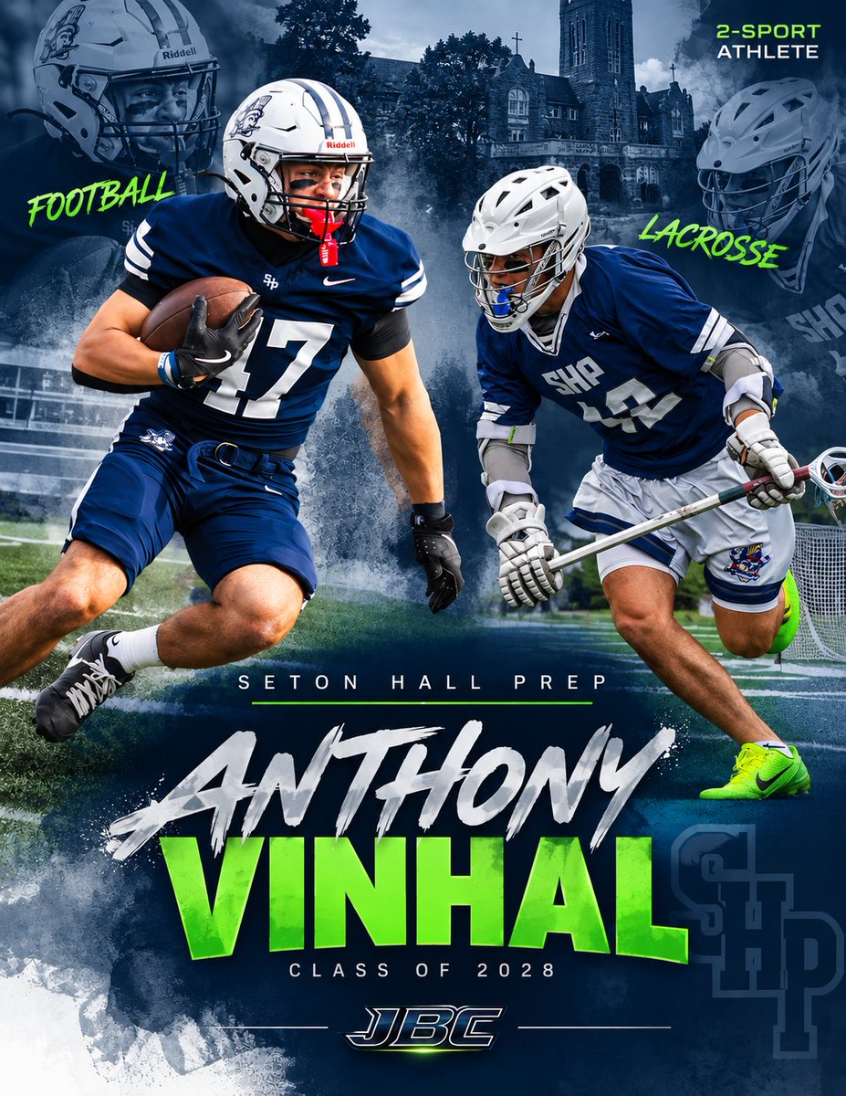 JBC_Football's tweet photo. Welcome to the JBC team, @Avinhal42 

Seton Hall Prep. 2-sport athlete. 2028. Elite student. 

Lead consultant: Steve Monninger. https://t.co/QbnNX6Syyd