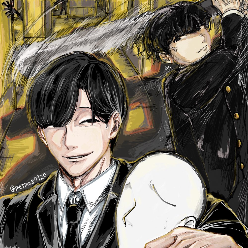 mosmos9720's tweet photo. 山田ハジメThe Backrooms 合作絵チャ(背景と色塗りは酒カス(RITS @aqr68l作))
⚠️白ハゲuser
 #ぎなさんに描いたよ https://t.co/cgk55FUj5w