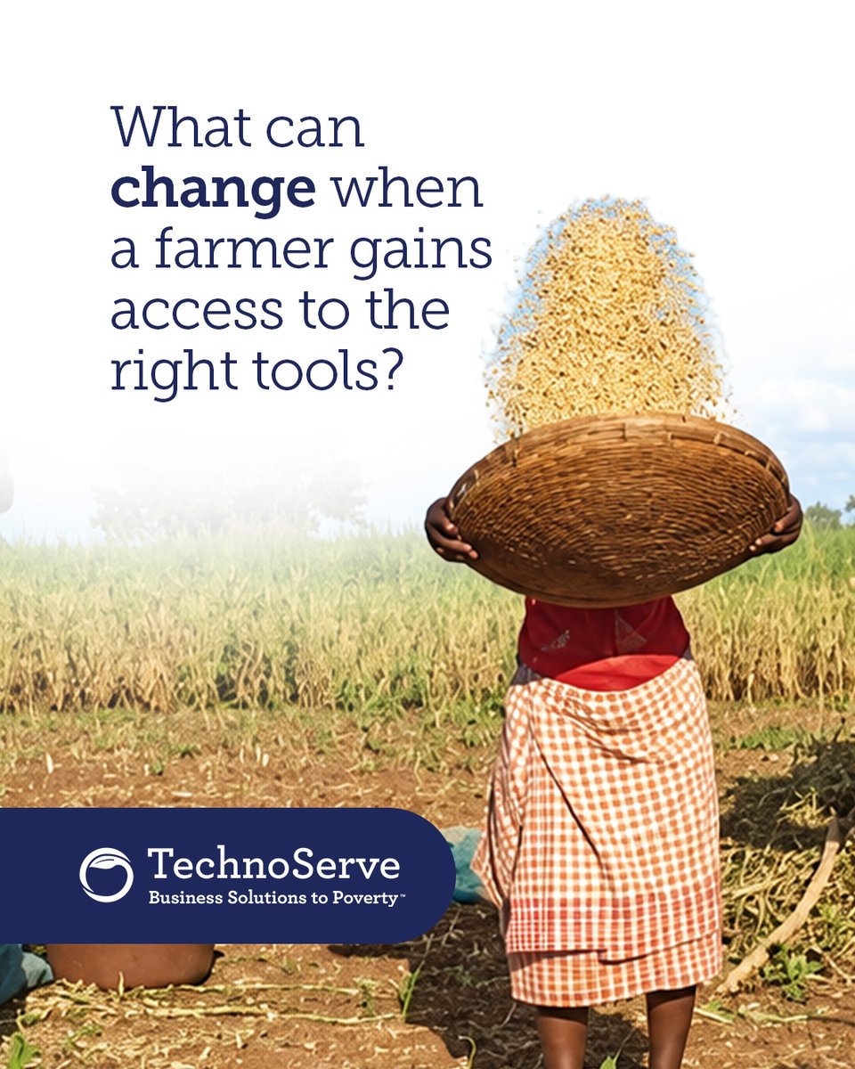 TechnoServe's tweet photo. Joaquina is turning what she’s learned into opportunity for others. As a local savings group leader, she’s sharing knowledge that can help farmers in her community grow. Slide to read her story.
#SmallholderFarmers https://t.co/bN2Zbt5mtc