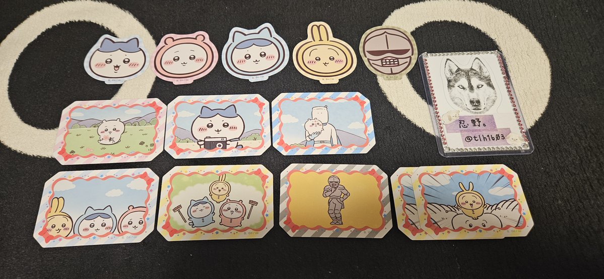tlh1603's tweet photo. 交換 希望
アニメ ちいかわ
ダイカットステッカー シール

譲→画像①,②
ちいかわ,ハチワレ,うさぎ,鎧さん…等

求→あのこ,ラッコ

譲渡可(￥50/枚+送料)

リプライ前にリトリン一読お願いいたします
[#忍野のお取引]

#ちいかわ https://t.co/Gqprr33RNL