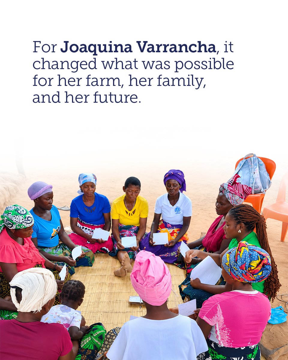 TechnoServe's tweet photo. Joaquina is turning what she’s learned into opportunity for others. As a local savings group leader, she’s sharing knowledge that can help farmers in her community grow. Slide to read her story.
#SmallholderFarmers https://t.co/bN2Zbt5mtc