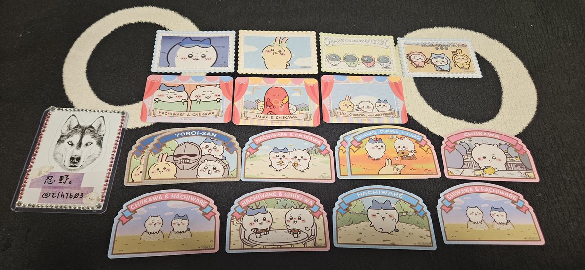 tlh1603's tweet photo. 交換 希望
アニメ ちいかわ
ダイカットステッカー シール

譲→画像①,②
ちいかわ,ハチワレ,うさぎ,鎧さん…等

求→あのこ,ラッコ

譲渡可(￥50/枚+送料)

リプライ前にリトリン一読お願いいたします
[#忍野のお取引]

#ちいかわ https://t.co/Gqprr33RNL