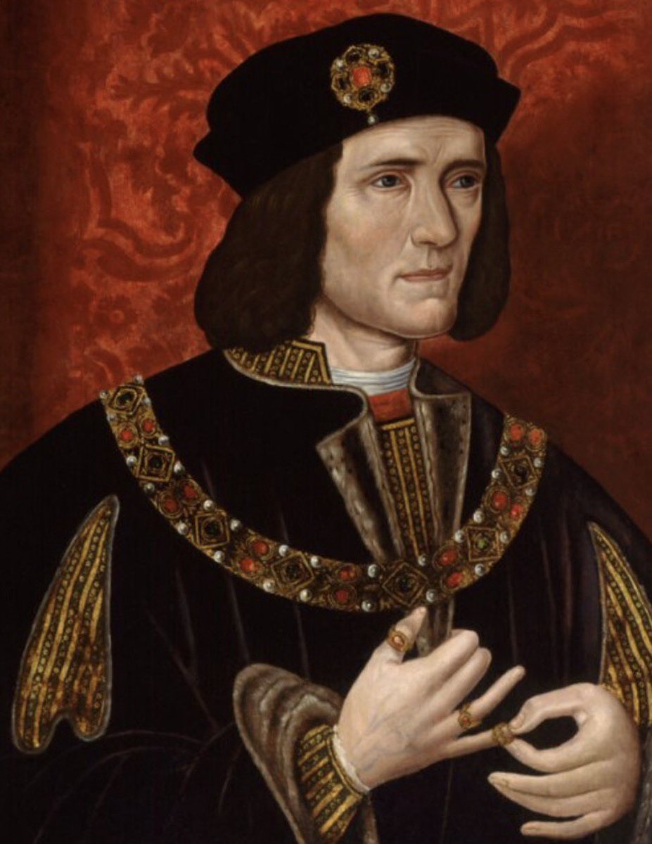 LauraAKarim's tweet photo. #WarsoftheRoses

OTD in 1452 - Birth of #RichardIII. The youngest son of #HenryVI’s dynastic rival the Duke of York, Richard was never expected to become King. His achievements are all the more remarkable as a disabled man in an intolerant age. 

Vilified by Shakespeare, Richard’s disability became a critical part of his ‘black legend’ after his death as much as the crimes his enemies alleged he committed. 

Richard was the eleventh child of Richard, 3rd Duke of York & Cecily Neville. We only know his birth date because he recorded it for us himself in his prayer book.

Writing after Richard’s death John Rous claimed he had been born with teeth & shoulder length hair after a two year gestation in his mother’s womb! (The latter a biological impossibility & further disproved by the short gap between the birth of elder sibling Thomas who died in infancy & Richard’s own birth.) Rous also referenced Richard’s physical deformity as an adult, his twisted spine & uneven shoulders; details which we know to be true following the discovery of Richard’s remains at Leicester. 

Examination of Richard’s skeleton confirmed he had scoliosis, a deformity of the spine which caused him to have uneven shoulders & experience physical pain. It is impressive that he managed to lead a highly active life  (including demonstrating proficiency in physical combat) in an era when no treatment was available. 

Richard was born into a turbulent world. He never knew anything other than the  Wars of the Roses. Earlier in 1452 his father had assembled armed men to challenge King Henry VI at Dartford & been forced into a humiliating surrender. Before Richard’s third birthday his father, uncle the Earl of Salisbury & cousin the Earl of Warwick (the Kingmaker) won the first Battle of St Albans in May 1455. He was left behind with his mother & brother George when the Yorkist lords fled after the rout of Ludford Bridge in 1459. He was sent away with George to safety overseas after their father’s death at Wakefield in December 1460  & only returned to England in 1461 once his brother #EdwardIV seized the throne & secured his position as the first Yorkist King.

Aged only 18 Richard was his brother’s primary lieutenant in his successful campaign to regain the crown of England in March-May 1471 after the Lancastrian restoration of 1470-71. He commanded the vanguards in the Yorkist victories at Barnet & Tewkesbury. At Barnet heavy fog was the main determinant of the outcome, whereas at Tewkesbury Richard’s response to an attempted counter-attack by the Duke of Somerset proved crucial.

Richard married the heiress Anne Neville (daughter of the Earl of Warwick) & through a talent for estate management built on her inheritance & his own holdings to amass the most extensive property portfolio of any contemporary magnate. He endowed more chantry chapels & colleges than any contemporary noble. 

He wanted to restart the Hundred Years War to regain England’s lost possessions in France & unlike other English nobles refused  to accept a French pension as part of the 1475 Treaty of Picquigny. He led the English invasion of Scotland in 1482 which captured Berwick & established the border line which has remained unchanged to this day.

Richard was invited to become King by the three estates  on 25 June 1483 after the revelation that his brother already had a wife at the time of his marriage to Elizabeth Woodville, rendering their children illegitimate. There was broad support for his accession including from later enemies,Thomas Stanley, Margaret Beaufort & the Duke of Buckingham, who all played prominent roles at his coronation. His Parliament of 1484 passed 33 reforming acts which delivered a fairer justice system by outlawing the practice of packed juries, introducing bail for the accused & preventing their goods being seized before a conviction, Corrupt officials were dismissed & clerks were ordered to pursue payment of unpaid dues to prevent the need for additional taxation.