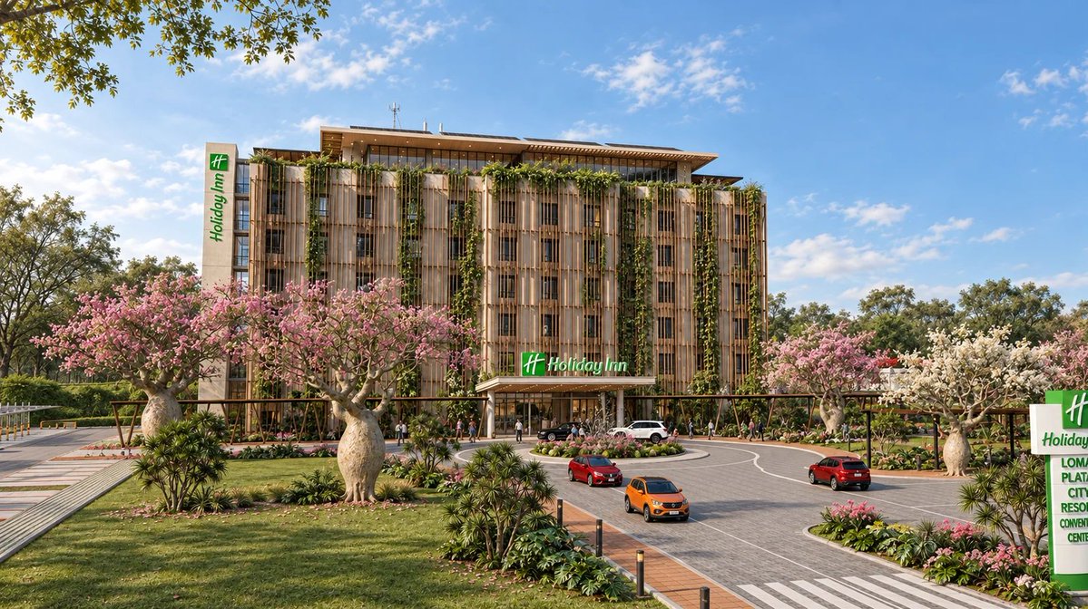 santiagasu's tweet photo. 🏗️🇵🇾 El Chaco suma un nuevo polo corporativo: inversión de más de US$ 60 millones impulsada por Chortitzer y González Acosta.
📍 Incluye un hotel Holiday Inn de US$ 10 millones, 114 habitaciones
📍 Apertura prevista para julio de 2027, en Loma Plata

 https://t.co/lTk8DHdNa3 https://t.co/QEY6LqUGlD