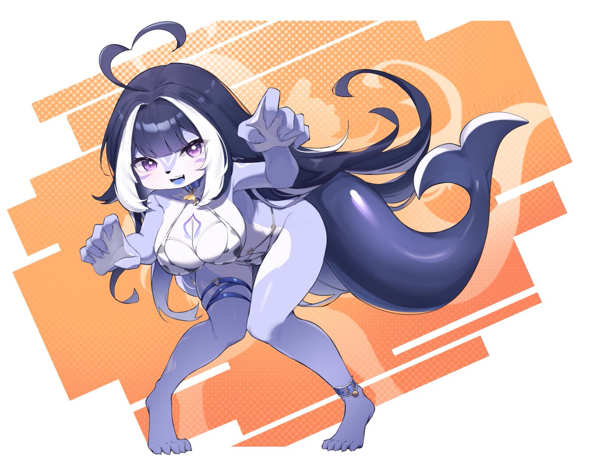 Nuuwah's tweet photo. 🐋 #ShylilyArt https://t.co/GpASKRKTCO