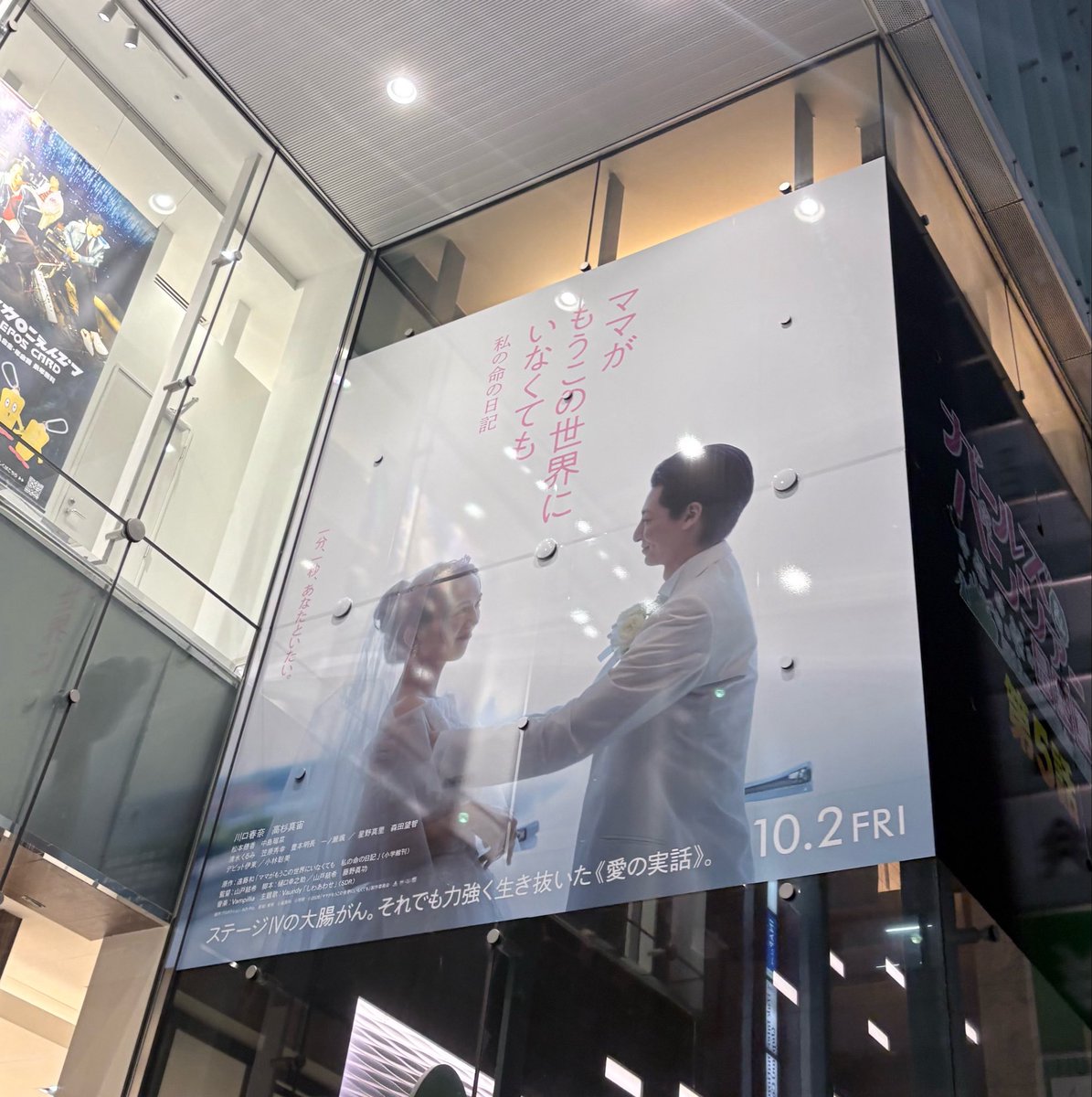 Miyu8iwgz's tweet photo. ママがもうこの世界にいなくても

今大好きな人に囲まれて幸せに生きてる毎日が当たり前じゃなくて1日1日大切に生きようと思えた。
素敵な作品に出会えました😭

#mamaseka_movie https://t.co/vGxQRo0vF6