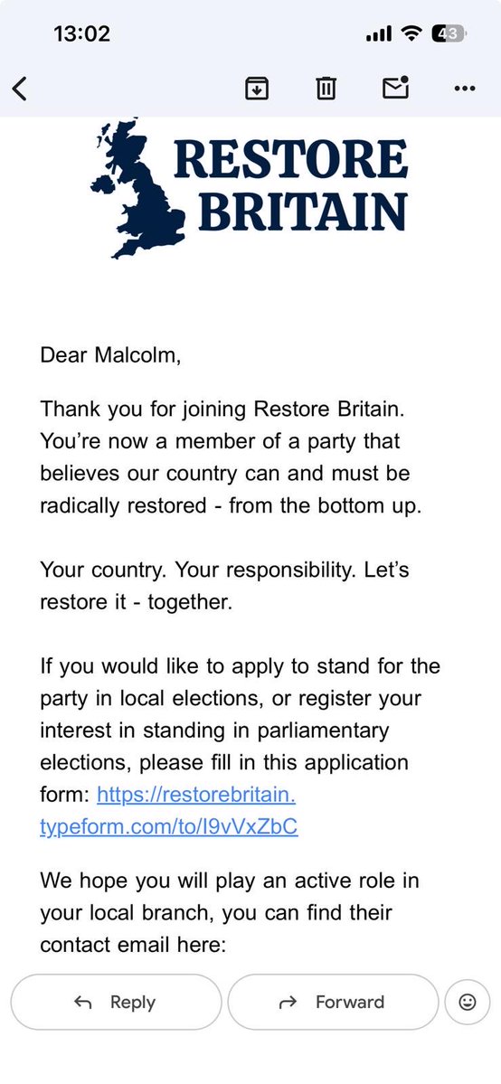 MgtCampbell's tweet photo. At last my husband has just gone and joined Restore π₯³π₯³π₯³π₯³π₯³π₯³ https://t.co/ddtnS8it7d