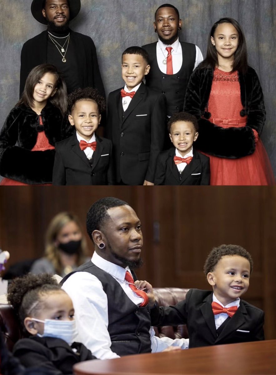 paperparrot_'s tweet photo. 29-year-old single dad who grew up in foster care adopts 5 siblings so they won't have to grow up separated.

Robert Carter was 12 when foster care split him from his own brothers and sisters. At 29 he refused to let it happen again.

He was already fostering three boys in Cincinnati when he found out they had two sisters in other homes. He was the only parent willing to take all five. Marionna, Robert, Makayla, Giovanni, and Kiontae. Adoption finalized October 30, 2020. He said the next morning he woke up relieved.