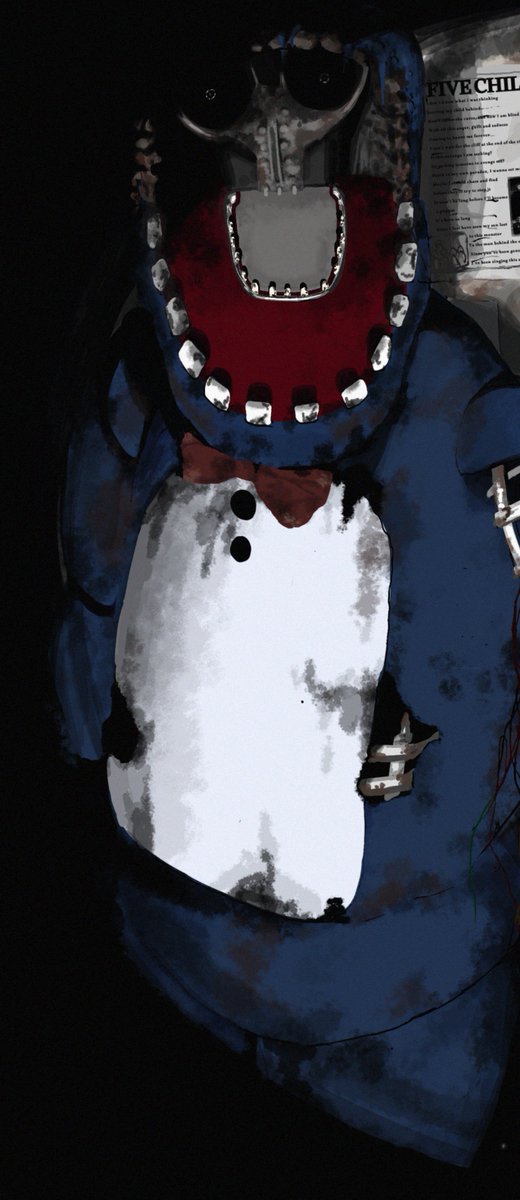 pc_Sado's tweet photo. Fnaf 2 repost from last year
#fnaf #Octuber #digitalartㅤ https://t.co/qFYVV5O1By