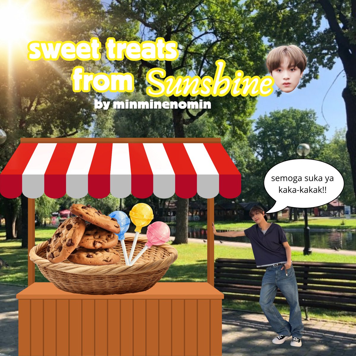 minminenomin's tweet photo. ☀️sweet treats from sunshine☀️

 𝗝𝗔𝗞𝗔𝗥𝗧𝗔 - 𝗧𝗛𝗘 𝗥𝗘𝗗𝗟𝗜𝗡𝗘’

📅 Oct 3rd, 2026
📍 Indonesia Arena 

"ada yang manis nih buat kamu biar makin maniezz😘☀️"

Find me and say “HI” 
RT &amp; Like are appreciated 

#NCT127   #THE_REDLINE
#NCT127_5TH_NEOCITY_THE_REDLINE https://t.co/TQUXDUayFA