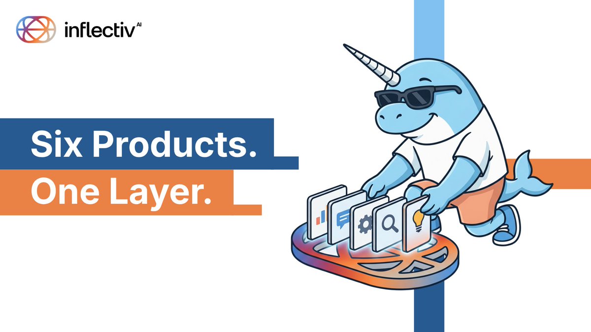 inflectivAI's tweet photo. Six products already run on Inflectiv.

Same pattern every time: messy sources in, structured dataset out, agent writes back.

Here they are 👇 https://t.co/8D5gstXFV5