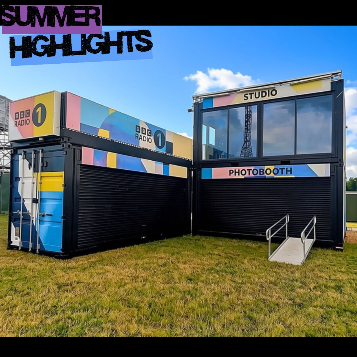 eventsstructure's tweet photo. A whole summer of live broadcasting. 🎙️

Our BBC broadcast environment made Mike’s summer picks for its repeat use across the festival season.

Read why:
 https://t.co/0lS0Xi1yr4
#FestivalProduction #TheEventsStructure #BBC #Containers https://t.co/sPFQe4oC2i