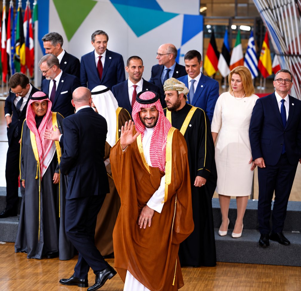 ColdBrief's tweet photo. The world order you grew up with is dying. Not in a think tank paper. On the battlefield.

Almost every major war of the last decade comes down to one question: who writes the rules after America?

On one side, the US-led order that has held since 1945. On the other, an axis of Moscow, Beijing and Tehran that wants it gone. Simplified? Yes. Wrong? No.

Look at the map.

Russia launched the biggest war in Europe since 1945. Ukraine is still standing, at a cost of hundreds of thousands of lives. Iranian drones hit Ukrainian cities. North Korean soldiers fought in Kursk. This was never a "regional conflict". It was a test of whether borders can be redrawn by force.

Russia also tried to make the Levant its own. From 2015 it bombed Syria to save Assad. In December 2024 Assad fell and fled to Moscow. Ten years of Russian investment, gone in eleven days!

China played it quieter. Ports, loans, infrastructure, dependence. Soft power across Asia and beyond. No tanks needed.

And Iran? Weaker than at any point since 1979. Defeated in Syria. Hezbollah gutted in Lebanon. Hit hard at home since the war began in February. But still entrenched in Iraq, and through the Houthis now fighting for control of the Red Sea. 
A wounded regime is not a harmless one. Ask anyone shipping oil through Hormuz this year.

Of course it is more complicated. India, Türkiye, Brazil and the Gulf all play their own game. Not every American setback is a Russian victory.

But here is what changed: Trump has sped everything up.

Love him or hate him, he made one thing crystal clear. American protection is transactional.

Europe got the message first. NATO allies committed to 5% of GDP on defence by 2035, and Europe has carried the heaviest load in supporting Ukraine's right to defend itself.

The Arab world got the same message the hard way. No Arab state gets the protection Israel gets. When the Houthis declared a blockade of Saudi Arabia and fired missiles at Yanbu and Taif, with alerts sounding as far as Mecca, Washington reportedly turned down Saudi requests for strikes.

So Riyadh acted.

On 7 August, Saudi Arabia, Türkiye and Pakistan signed the Mecca Joint Defence Agreement. An attack on one is an attack on all. One of the signatories is a NATO member. The Kingdom is now fighting the Iran-backed Houthis on its own terms and taking responsibility for its own security.

And who stepped in? Not Washington. France. Macron is sending soldiers, radars and air defence to protect Yanbu. French ships already patrol the Red Sea under the EU's Aspides mission.

Read that again. Europe defending Saudi energy against an Iranian proxy. Without waiting for America!

That is the story nobody is telling.

Imagine Europe and the Arab world as real strategic partners. Not just meeting to issue statements on Palestine, but working together on counterterrorism, maritime security, energy, technology and AI. Standing together against Tehran's proxy networks and the extremist movements that threaten both our societies.

Europe has industry, technology and institutions. The Gulf has capital, energy, ambition and one of the youngest populations on earth. Together they sit between Russia, Iran and Africa. Together they are a power no axis can ignore.

Would it be easier with America fully on board? Of course. Russia and Iran are best contained by a coalition with Washington in it. But no nation should build its security on the hope that Washington always picks up the phone.

The end of a US-led order does not have to mean a Russian, Chinese or Iranian one. There is a third way. Sovereign nations, standing together, by choice.

Is the end of the American order good or bad? History will judge.

But one thing is already clear. The countries that take responsibility for their own security will shape what comes next. The ones that wait will be shaped by it.

Europe and Saudi Arabia have started. The question is whether they dare to go all the way.