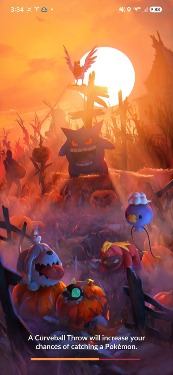 HugolValentin's tweet photo. Who has the best Halloween 🎃 loading screen? Pokemongo or fortnite? https://t.co/AsDsivR9yY