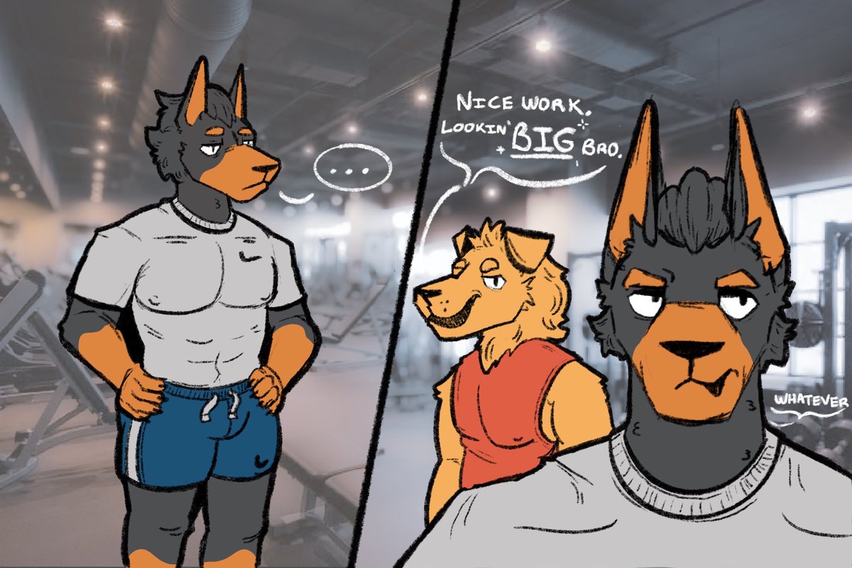 damn_deer00's tweet photo. Careful with your words, or you might give someone a fattening fate~

#furry #fatfur #exjock https://t.co/dL94Z184wR