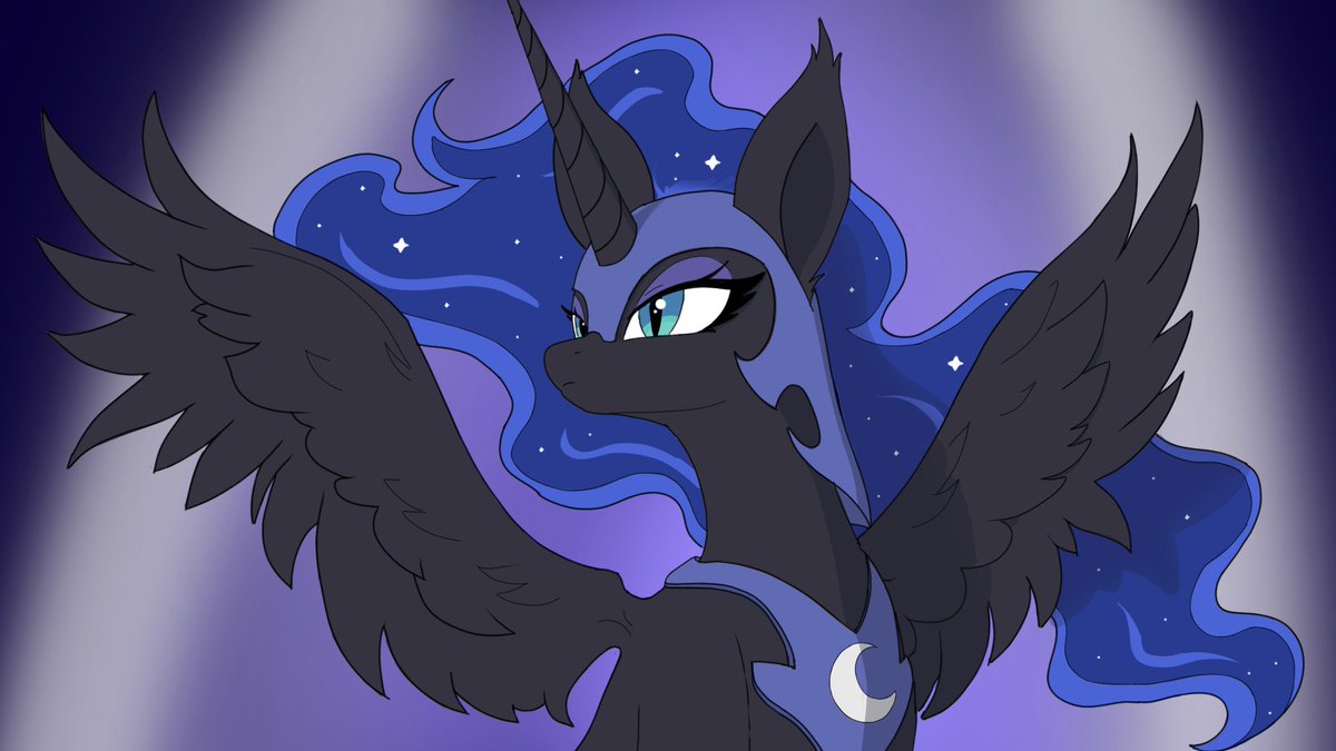 PonkleBonk1's tweet photo. At last, the tyranny of the Sun is over! Praise the Moon!

#mlp #mlpart #NMM https://t.co/38SRcOOcpW