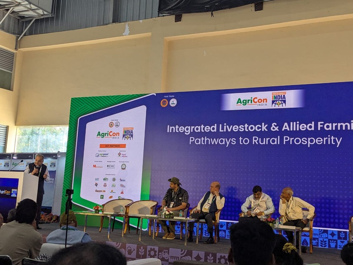 banas_ai's tweet photo. Visited AgriCon–HortiConnect India 2026 at BIEC, Bengaluru! 🌾

300+ exhibitors. Real conversations about the future of Indian farming.
Every discussion here shapes what Physical AI needs to learn. 🤖 https://t.co/yHBdIZ0j1W