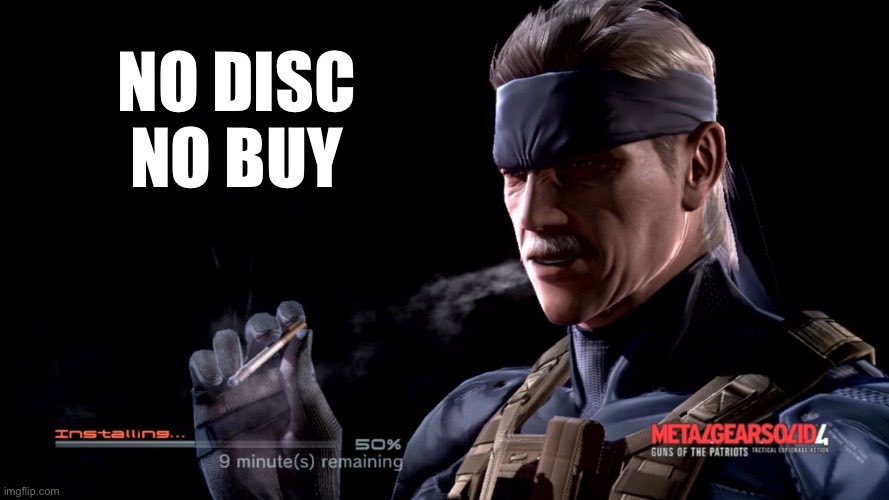 FabienGame's tweet photo. 94e JOUR de MÉPRIS de la part de @PlayStation envers ses joueurs depuis leur annonce de l'arrêt du format physique. 
#NoDiscNoBuy 🤬🤬🤬 https://t.co/8MtQ7JqQZm
