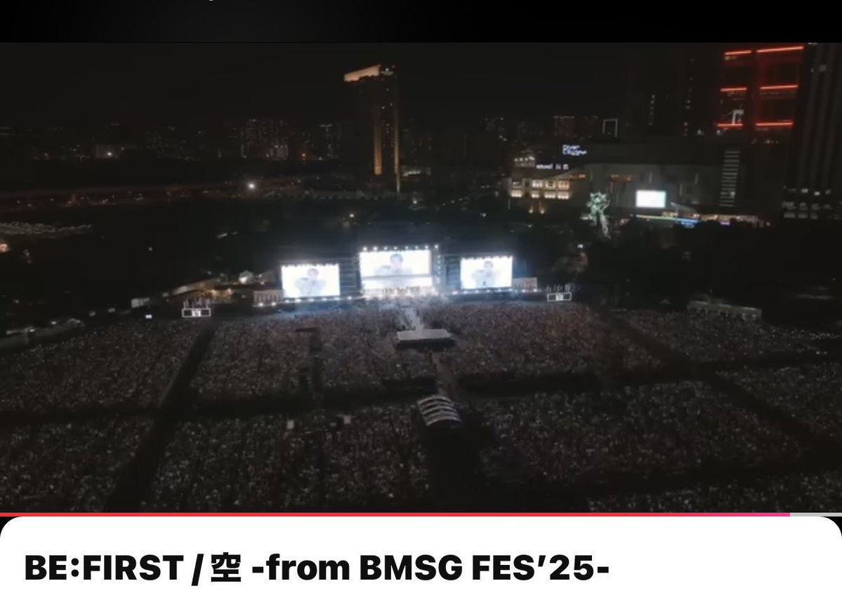 butterfreive's tweet photo. 参考画像
1枚目 a-nation 2026 設営途中
2枚目 BMSG 2025 (同会場) https://t.co/NZjKHcdeNh