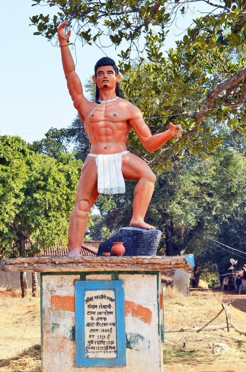 JairamTiger's tweet photo. आदिवासी स्वतंत्रता सेनानी और समाज सुधारक वीर शहीद जतरा टाना भगत जी की जयंती पर शत्-शत् नमन https://t.co/Nj4zrOnczh