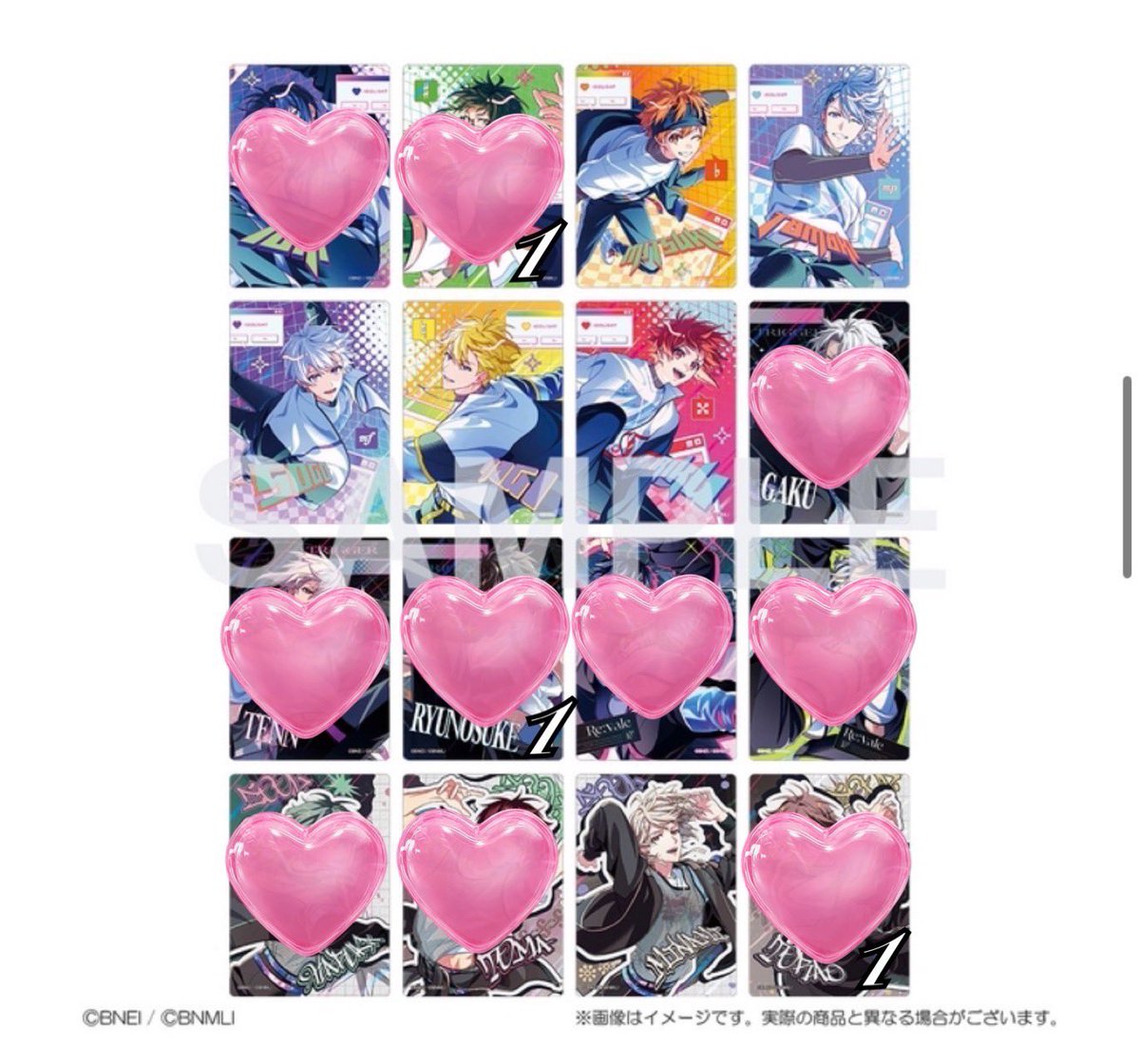 5spring_rabbit6's tweet photo. [交換/譲渡] アイナナ｜アイドリッシュセブン｜記念日2026｜クリアカード

[譲]➞三月.環.*壮五.ナギ.陸.巳波

[求]➞一織.悠.トウマ or定価(+送料)

※初回ﾘﾄﾘﾝ必読
クリアカード2BOX予定です
譲渡はキャラ毎、まとめてお迎えいただける方優先➞ https://t.co/dPivilEgeM