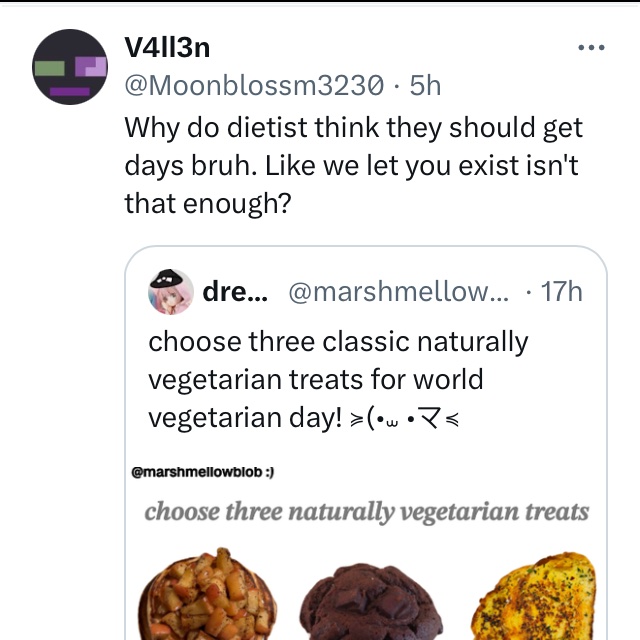 marshmellowblob's tweet photo. Reminder to do your research and that being vegetarian (or vegan) are not weight lose diets ♡ https://t.co/qY9UkFEX1O