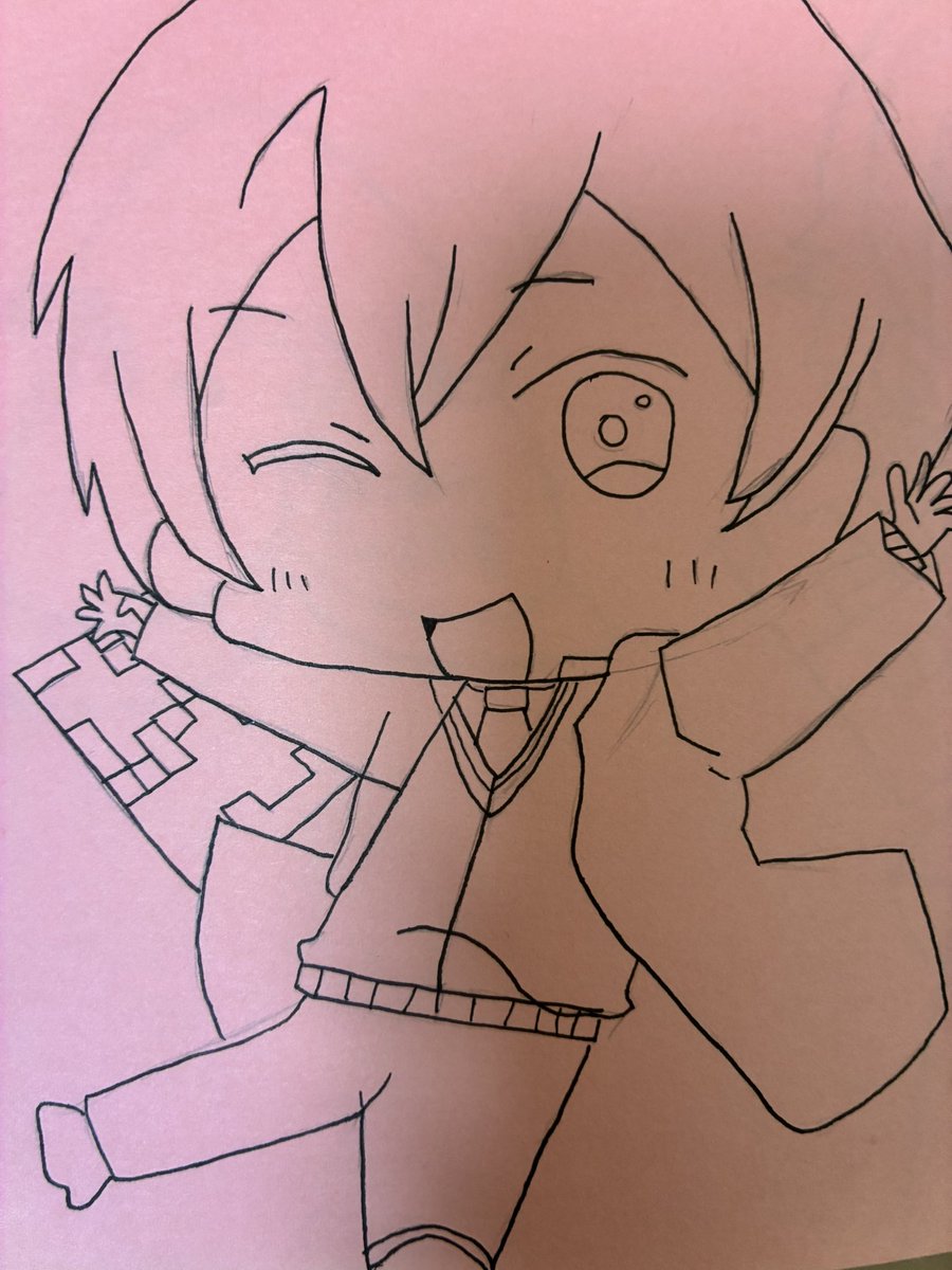 yumo_pitirisu's tweet photo. 掃除してたら懐かしいのでてきた
模写上手くないか( 'ᢦ' ) https://t.co/FW8lb6NgLQ