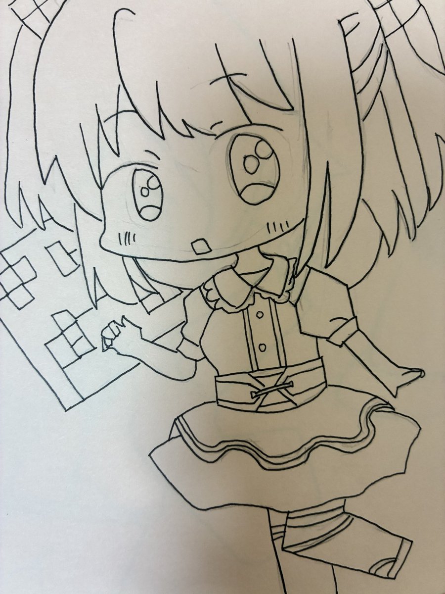 yumo_pitirisu's tweet photo. 掃除してたら懐かしいのでてきた
模写上手くないか( 'ᢦ' ) https://t.co/FW8lb6NgLQ