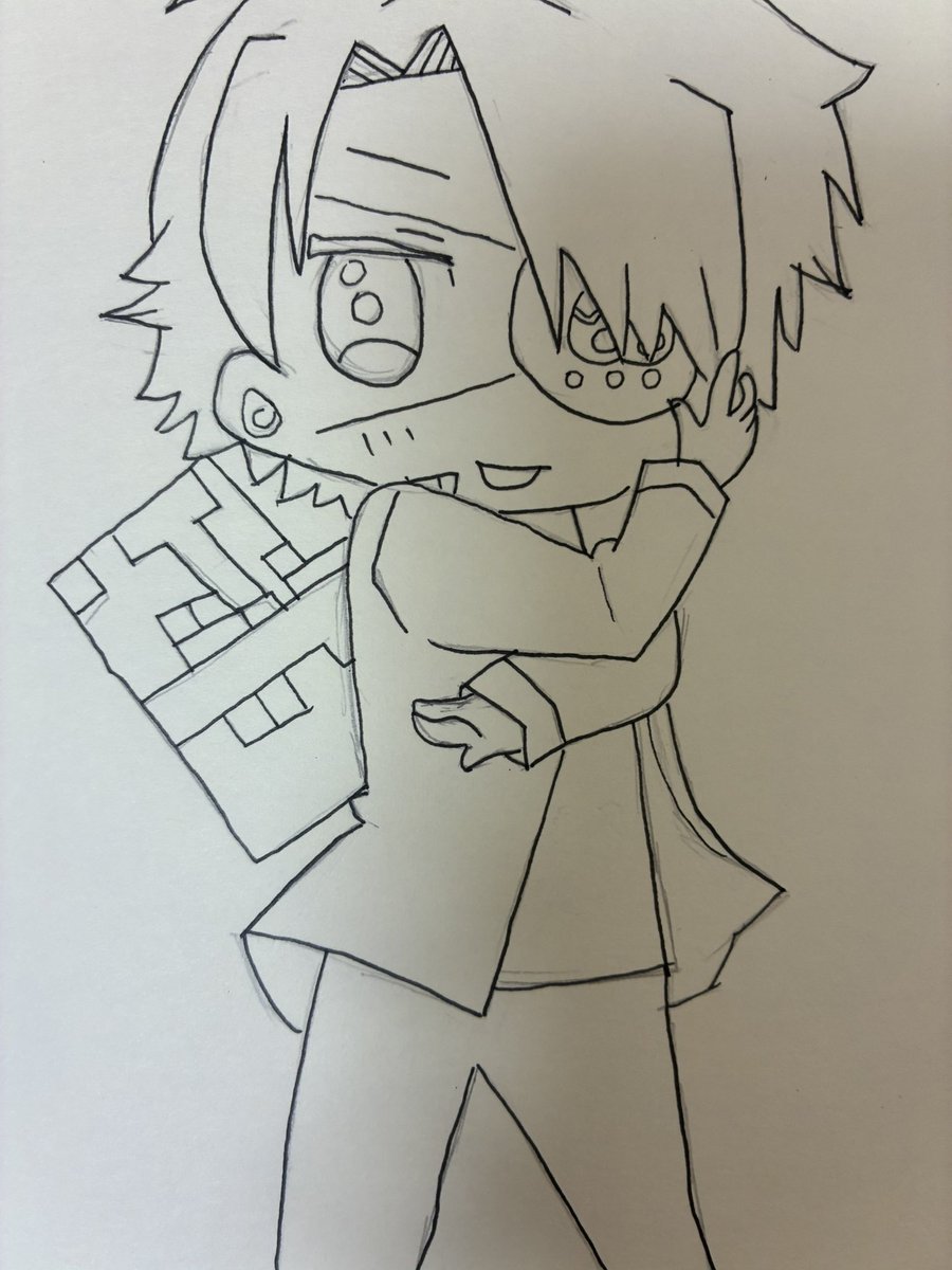 yumo_pitirisu's tweet photo. 掃除してたら懐かしいのでてきた
模写上手くないか( 'ᢦ' ) https://t.co/FW8lb6NgLQ