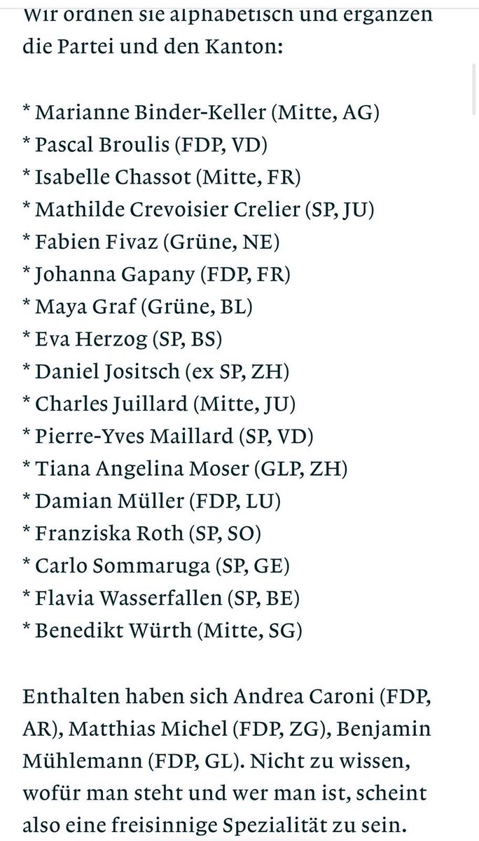 RenateGautschy's tweet photo. Ständeräte gegen das Ständemehr gehören NICHT UND NIE in den Ständerat. Sie wissen nicht warum sie dort „SITZEN“, sie kennen weder diese Übernahme-Verträge der 🇨🇭an die EU, noch den mehr als irreführenden Inhalt, noch ihre Verantwortung.
KEINE WIEDERWAHL 2027.
🇨🇭🇨🇭🇨🇭🇨🇭🇨🇭🇨🇭🇨🇭🇨🇭🇨🇭 https://t.co/smMfY7Oqmr