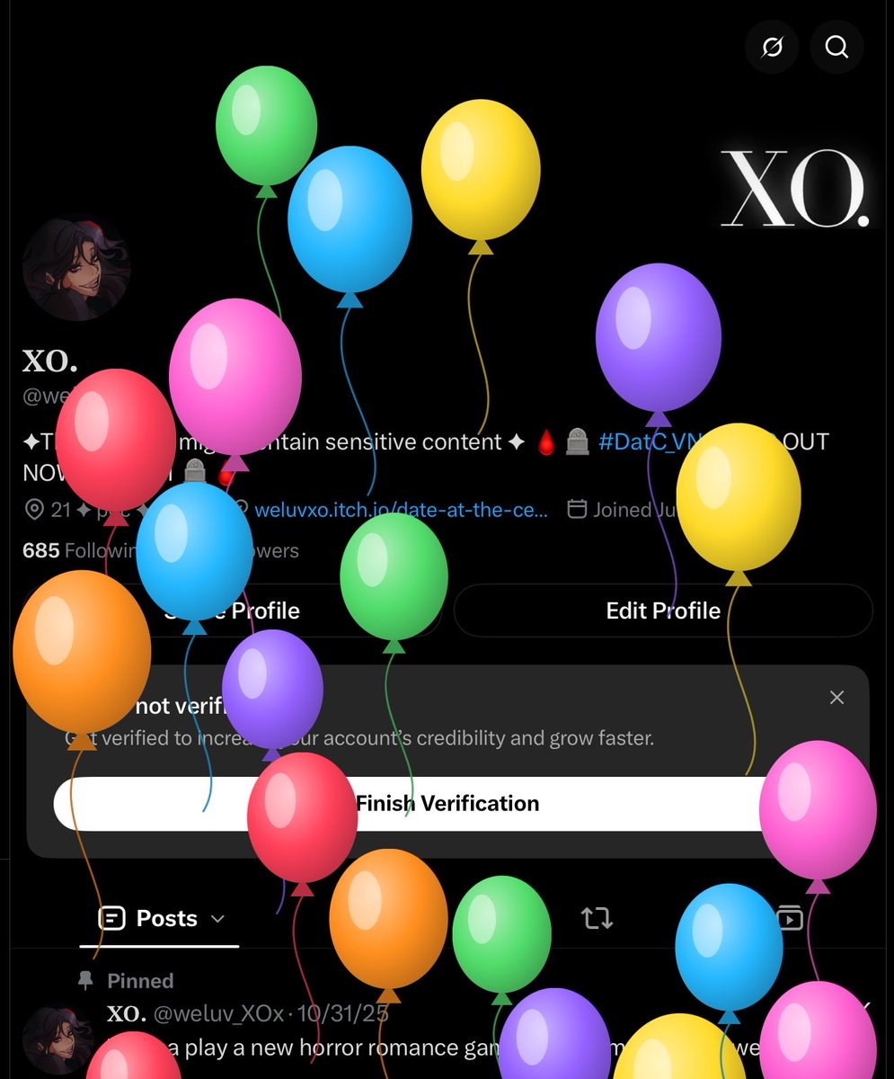 weluv_XOx's tweet photo. Happy birthday to meeeeee 🥳 https://t.co/HD0kYy7dI3