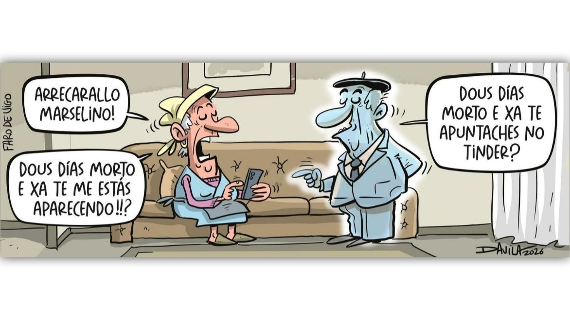 FansLuisDavila's tweet photo. Xa lle tardaba...  
#Parellas #Tinder 
#Davila #HumorGalego
𝗦𝗲𝗴𝘂𝗲𝗻𝗼𝘀 𝗲𝗻 𝗜𝗡𝗦𝗧𝗔𝗚𝗥𝗔𝗠
https://t.co/bDmbjjqhUU https://t.co/H9NLyQWtAo
