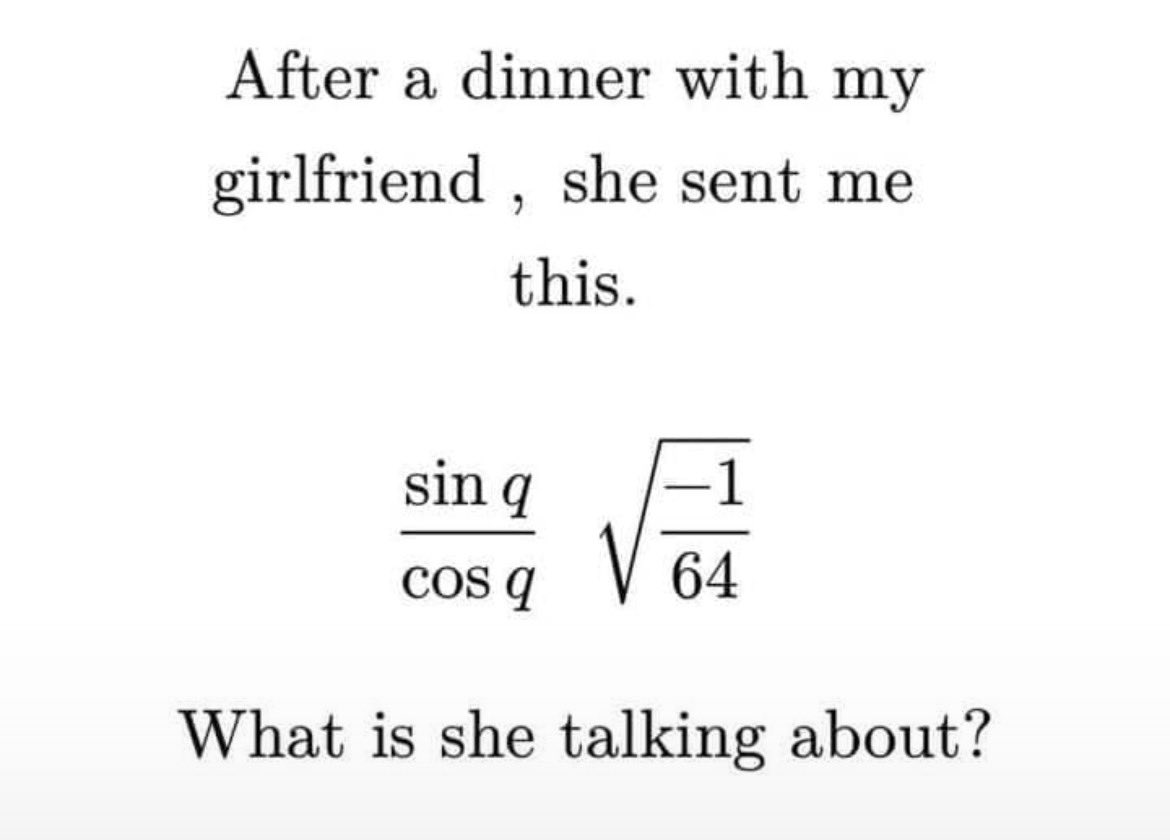 HGbesh's tweet photo. I know maths, I know maths 
Oya what’s she talking about?😂🫵 https://t.co/TQOMcjNlvI