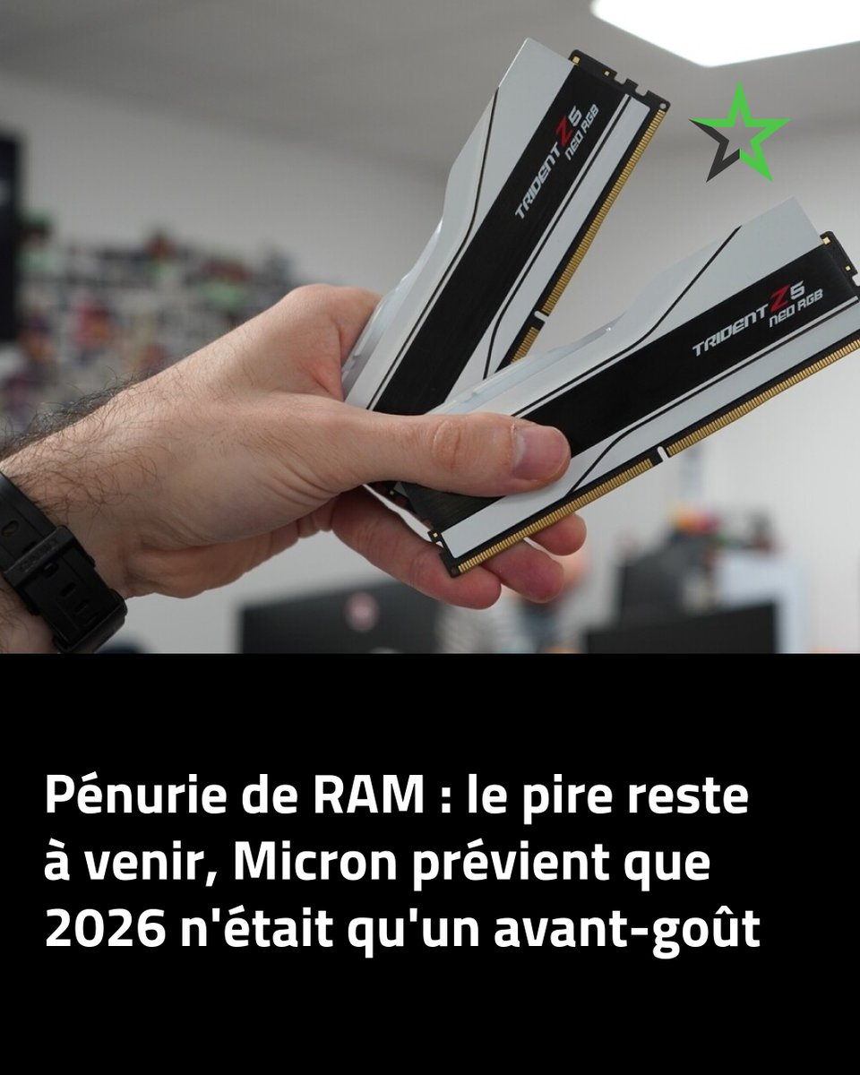 lesnums's tweet photo. Si vous attendiez une baisse du prix des PC, des consoles ou des smartphones, mauvaise nouvelle.
➡️ https://t.co/ZH1VragB24 https://t.co/Du4kVVCiyT