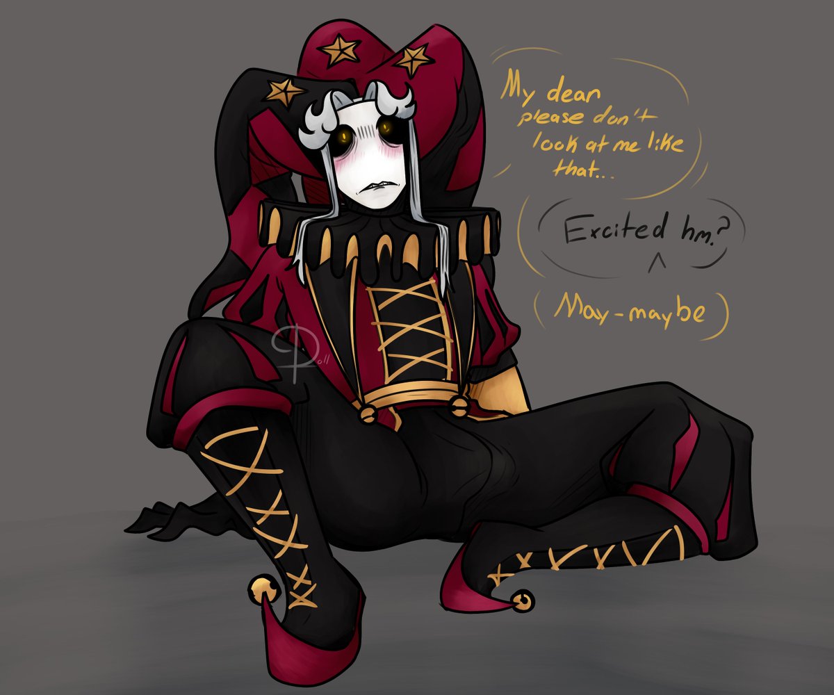 Cottentail_Doll's tweet photo. Day 2 Embarrassed
Just a little bit.
#pierrot #thefreakcircus #TFC #kinktober2026 https://t.co/ZacFUqsfQr