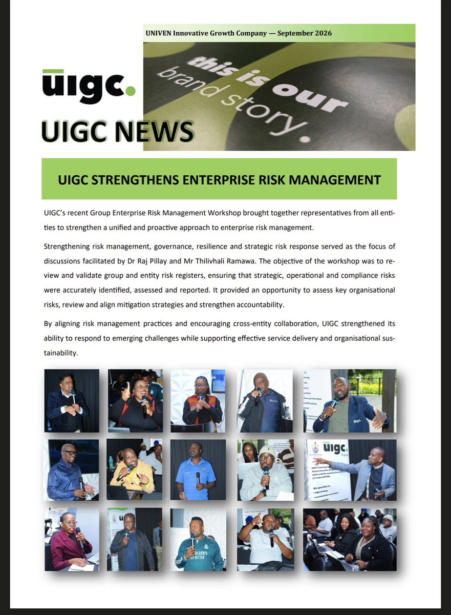 _UIGC_'s tweet photo. The September 2026 edition of UIGC News is out, bringing readers the latest news and updates from across UIGC. With the digital read highlighting key developments from the past month, we’ve included today’s news about UIGC’s participation in UNIVEN’s Supplier Day.
Happy reading! https://t.co/bmp4rosswW