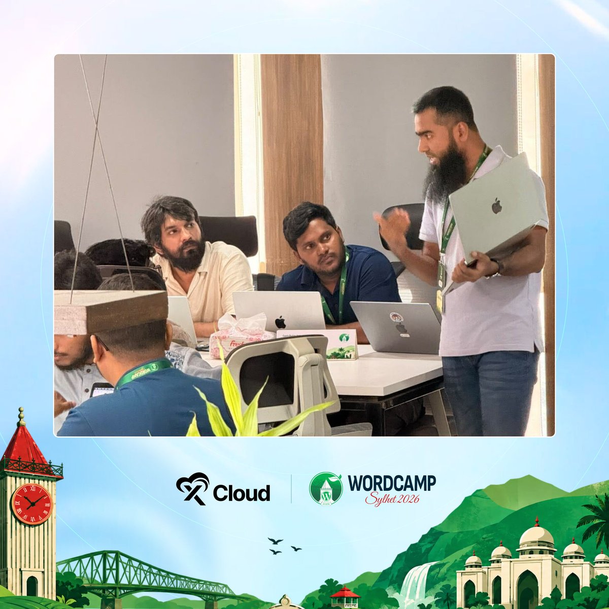 WPDevTeam's tweet photo. We're at #WCSylhet Contributor Day with our teammates from @xCloud_host and WordPress enthusiasts from all over the country, contributing and giving back to #WordPress! 🤝

#xCloud #WPDeveloper https://t.co/riDMT6t7Lb