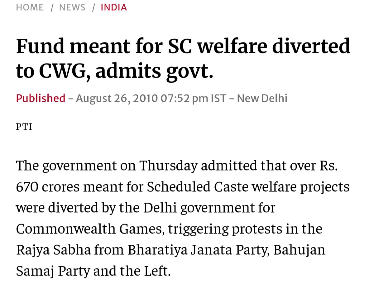 lokeshbag67's tweet photo. Okay.. you learn something new every day.

So this is how SC/ST funds are used https://t.co/18wWddgw6I