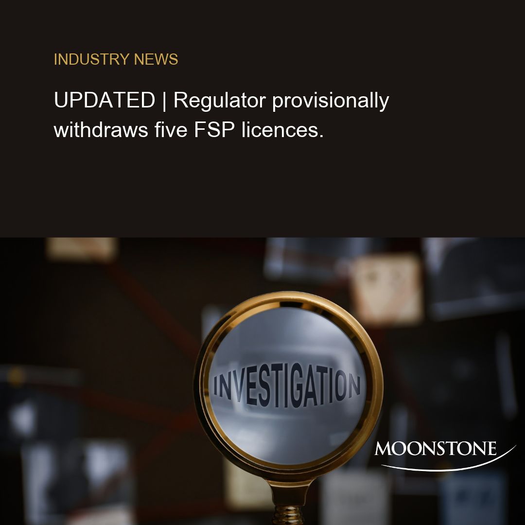 MoonstoneInfo's tweet photo. The FSCA has provisionally withdrawn five FSP licences, including FXNovus and The Grand Trading over preliminary concerns about operational control.
Read more: https://t.co/bIwxkf7Z8v
#AstrixData #EklavyaAssetManagers #FinancialSectorConductAuthority #financialservicesproviders #Finbok #FSPlicences #IGMFinancialServices #KiftWealth #FSCA #FSPs