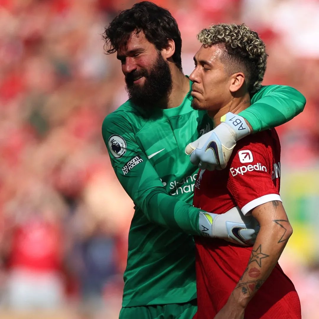LFCTransferRoom's tweet photo. Happy Birthday to Alisson Becker and Roberto Firmino! 🇧🇷🔴 https://t.co/LQRKdl87Ne