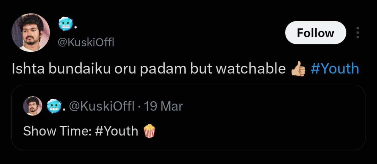 itsTraffi's tweet photo. Vijay mavan na "considering his age", karunas mavan na abusive language.

The OG kothadimaigal https://t.co/ArpI1MLsVl