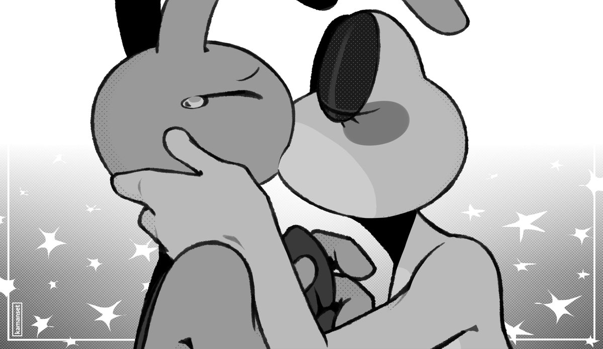 kamanset's tweet photo. 🖤 №1 — first kiss
#theamazingdigitalcircus #tadc #ribbitrabbit #ribrabtober https://t.co/B8uO74Qg8m