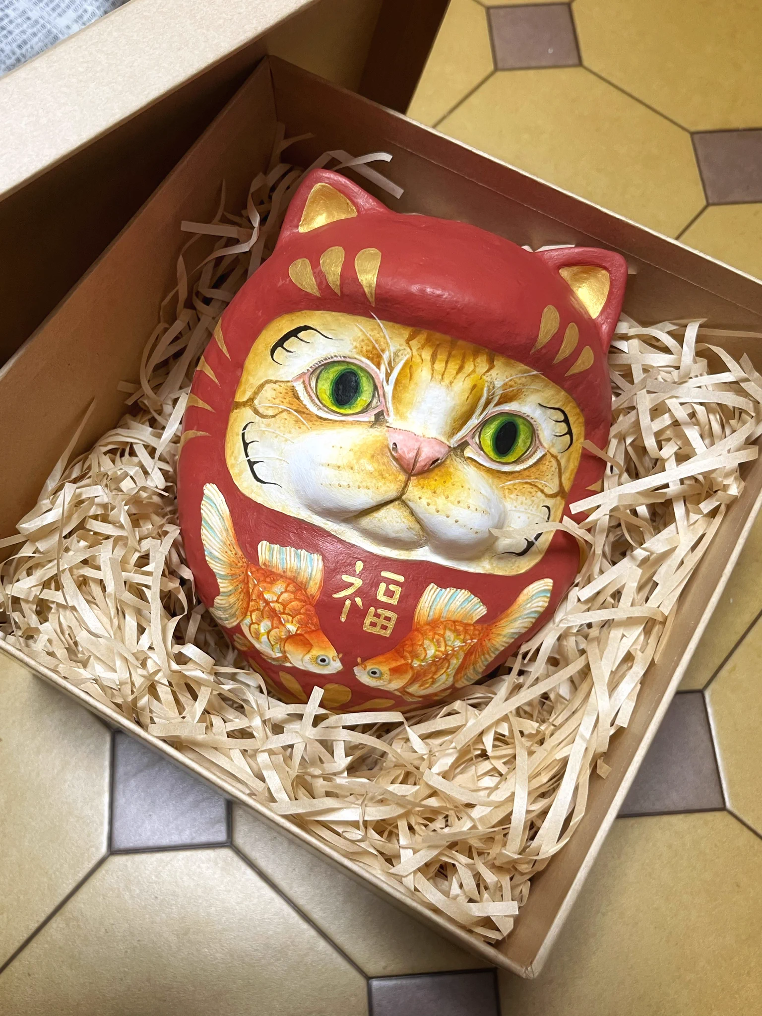 はる｜オンプラ【C34】 в X: „1体だけですが、猫だるまもオンプラに