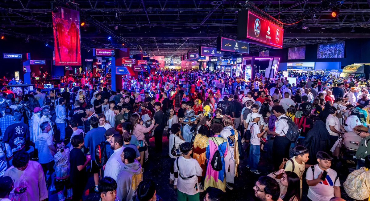 esportspulse1's tweet photo. The Dubai Esports and Games Festival 2027 (@DxbEsportsFest) returns for its sixth edition from April 9–25, 2027 — 17 days of gaming, esports, education, and industry events across the city.

Image: Arabian Business

#DubaiEsportsAndGamesFestival #DEF #DEF2027 #UAEEsports #GamingFestival